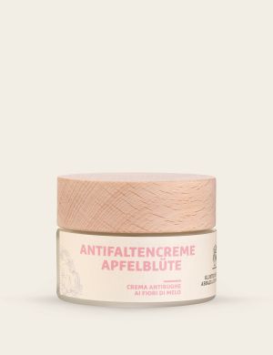 Anti wrinkle cream with apple blossom